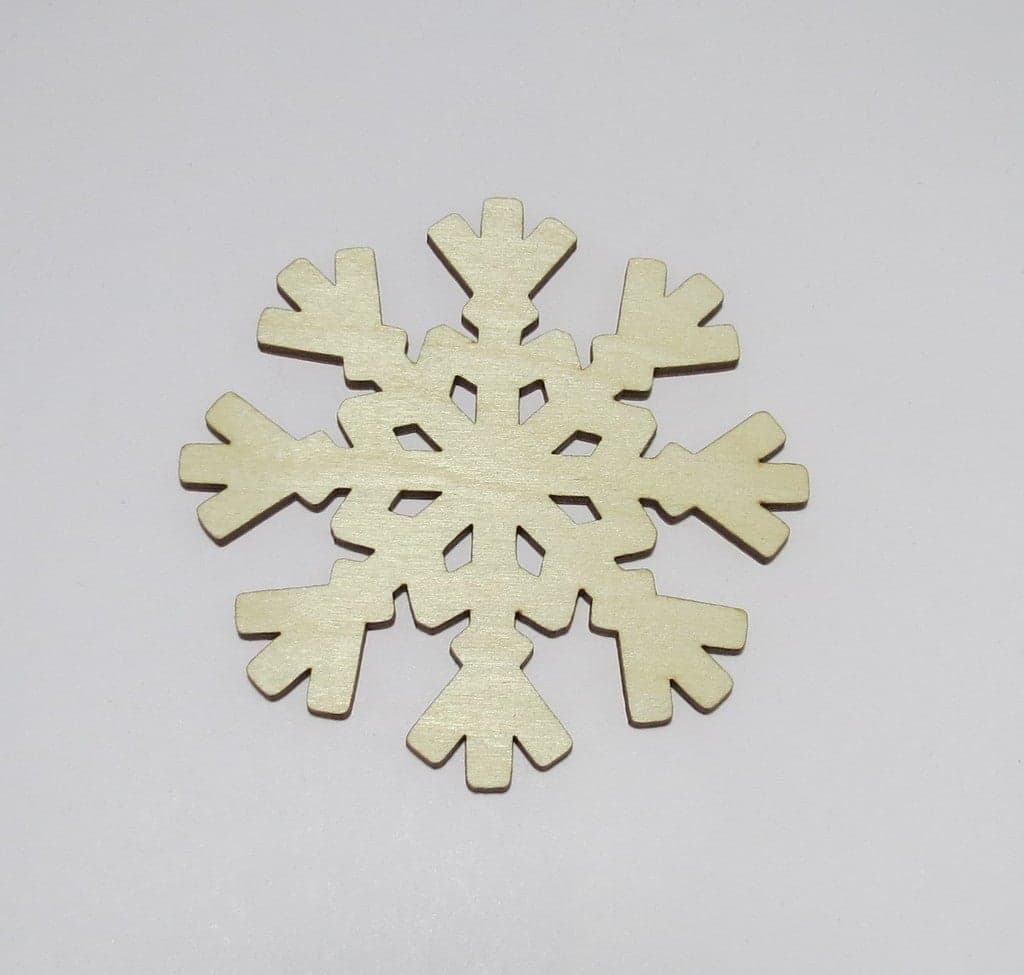 Classic Snowflake Ornament Laser Cut Vector File (SVG)