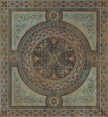 Classic Victorian Medallion Pattern Vector for CNC Laser Cutting