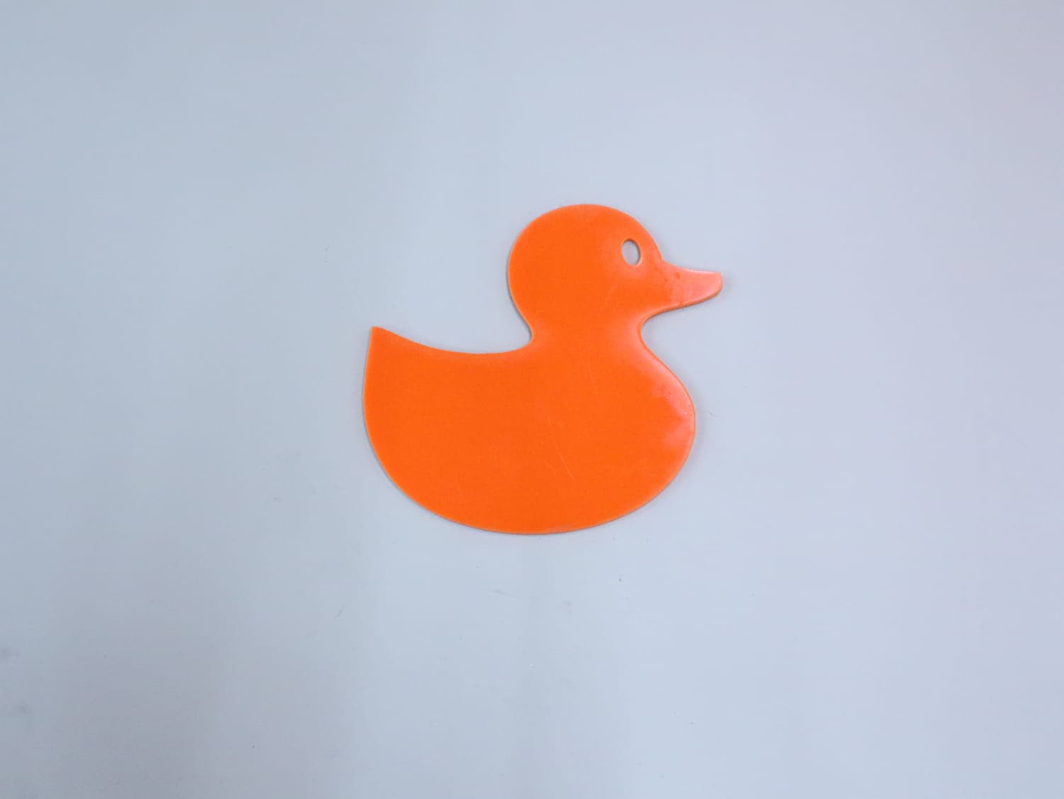 Cute Rubber Duck Silhouette Laser Cut Vector Design