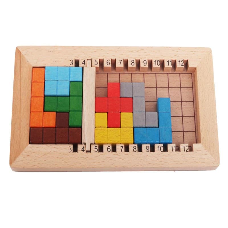Date Puzzle Calendar Laser Cut Vector Plan