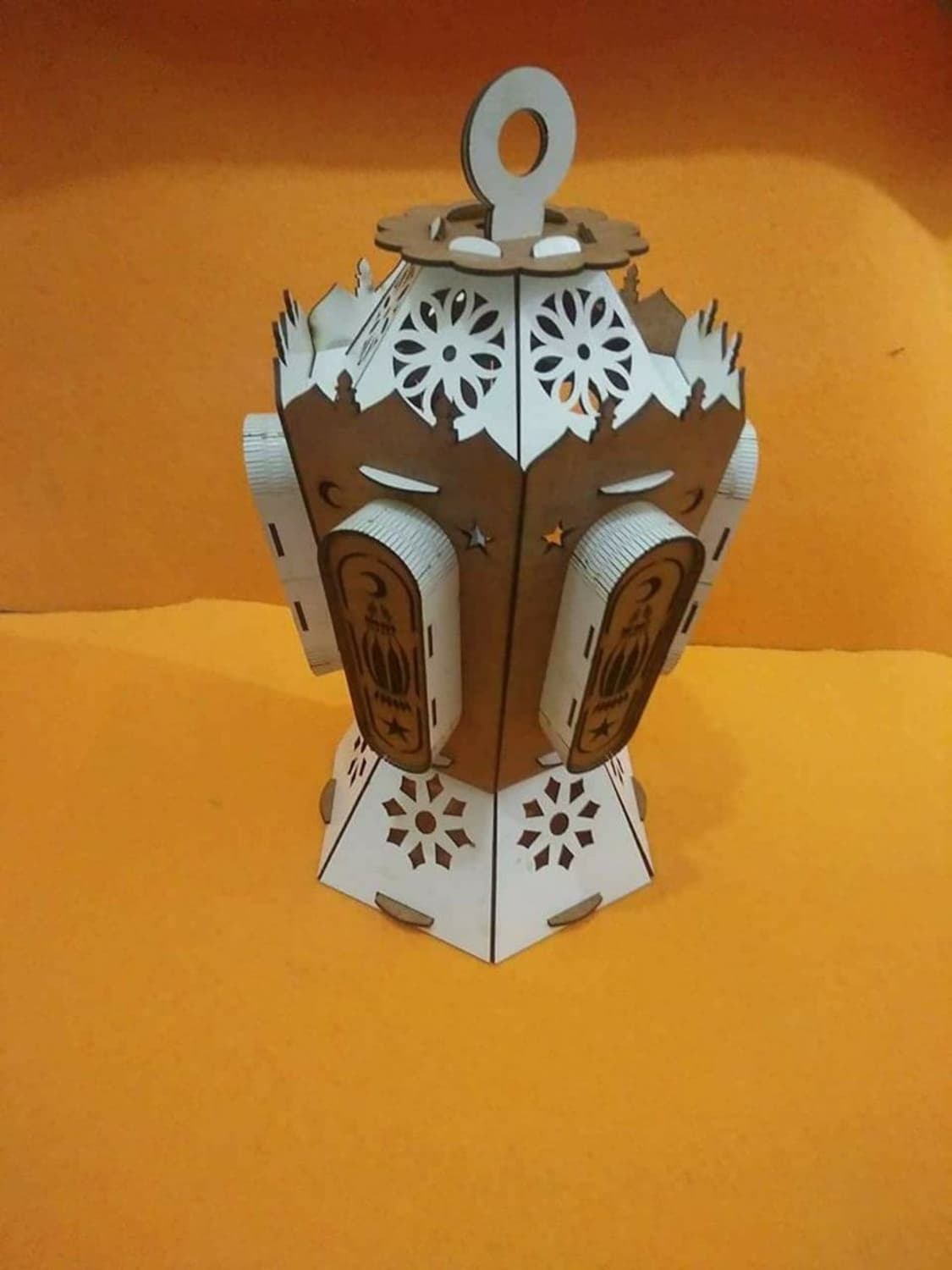 Decorative Ramadan Lantern Laser Cut Vector File