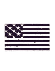 Distressed USA Flag Vector for Laser Cutting DXF