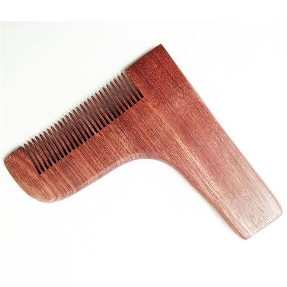 DIY Beard Shaping and Styling Comb Laser Cut Vector File