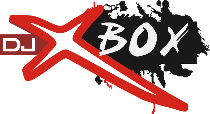 DJ X-Box Logo Vector Design for Laser Cutting