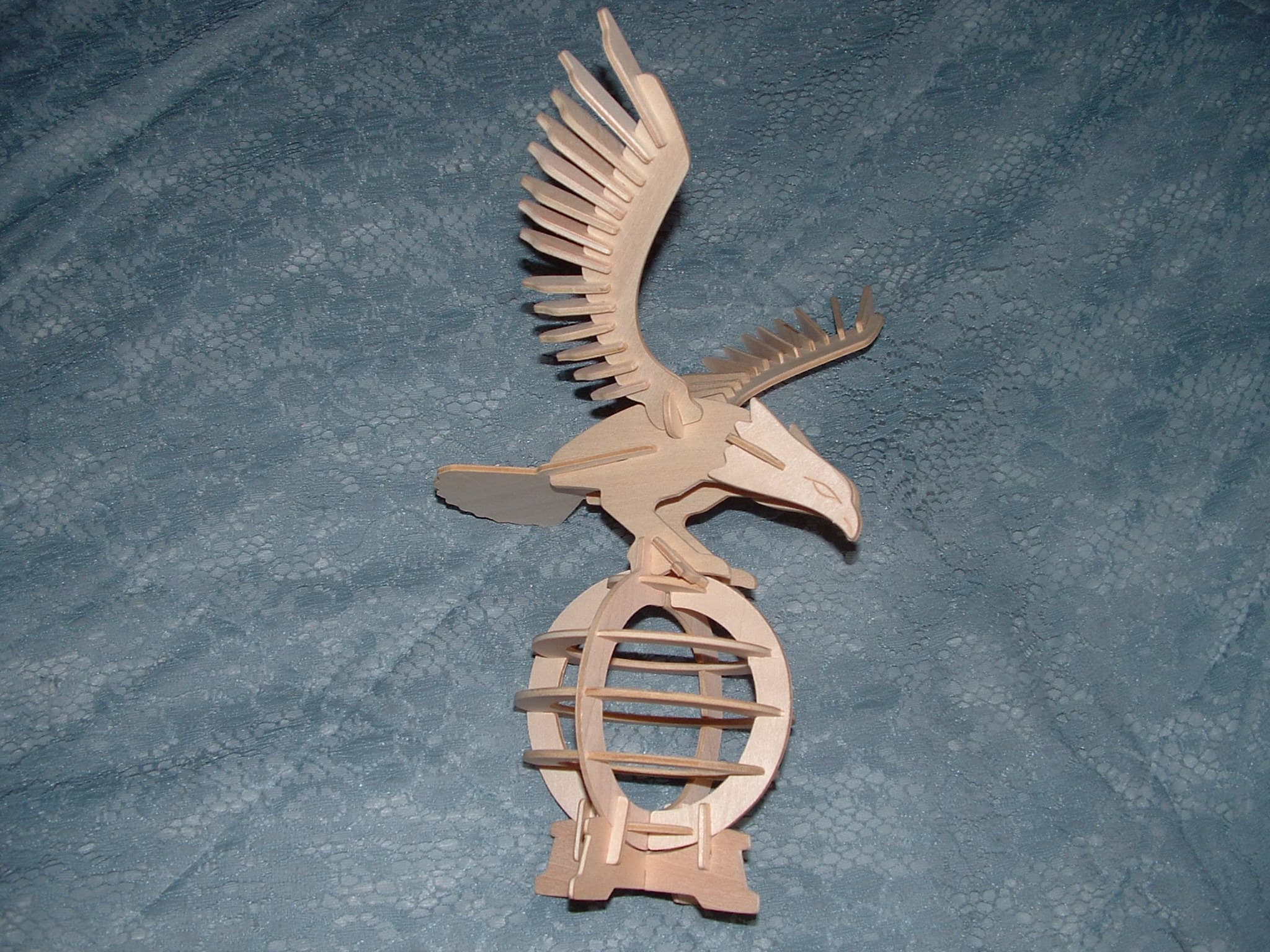 Eagle 3D Puzzle Laser Cut Vector File