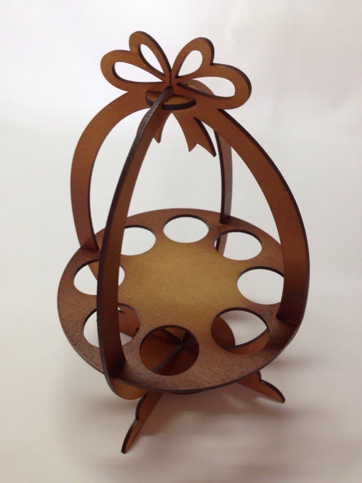 Easter Egg Holder Stand Laser Cut Vector File