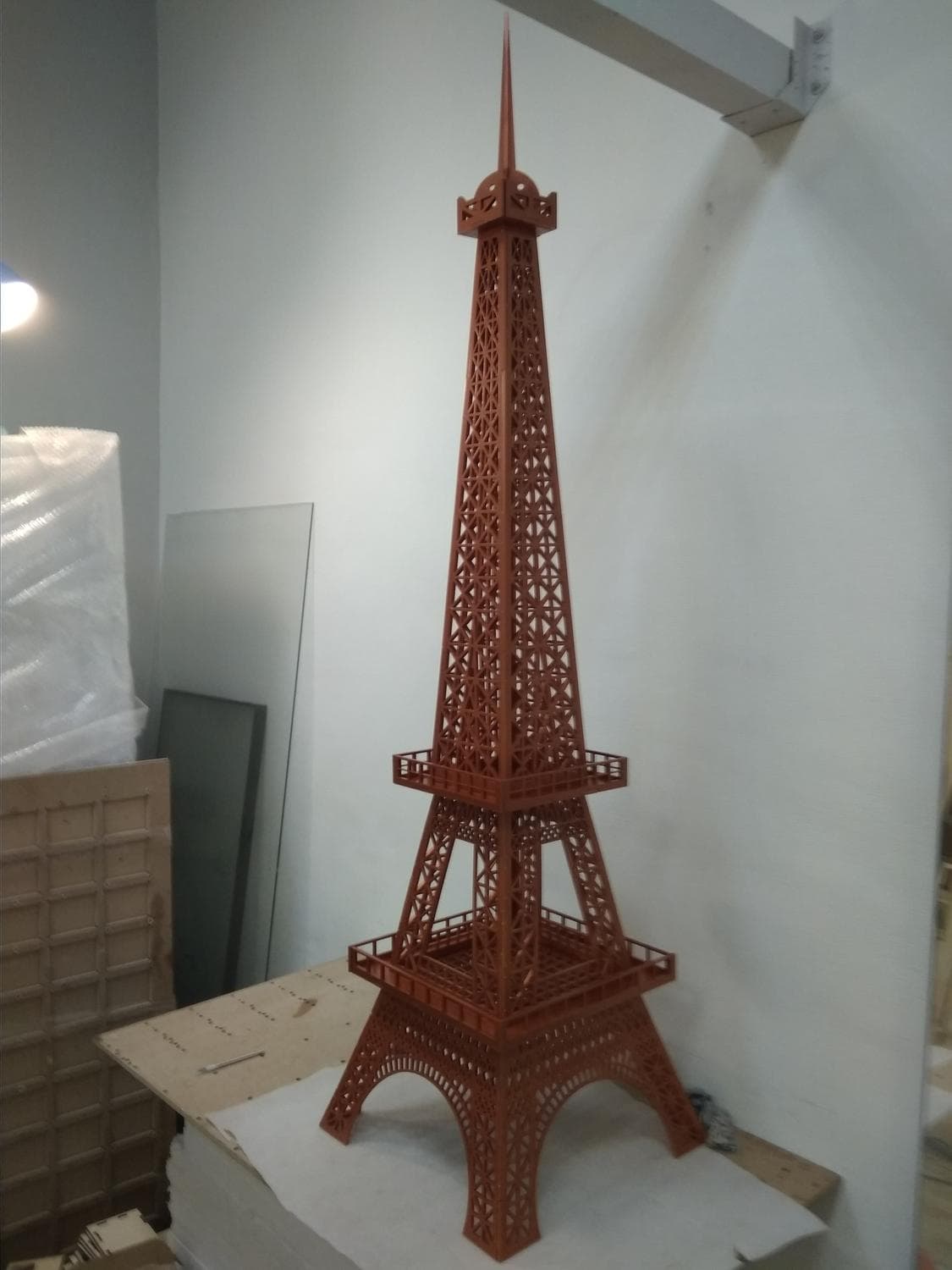 Eiffel Tower 3D Puzzle Laser Cut Vector File