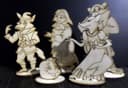 Set de Personajes de Cuentos de Hadas en Madera Vector para Corte Láser (CDR)