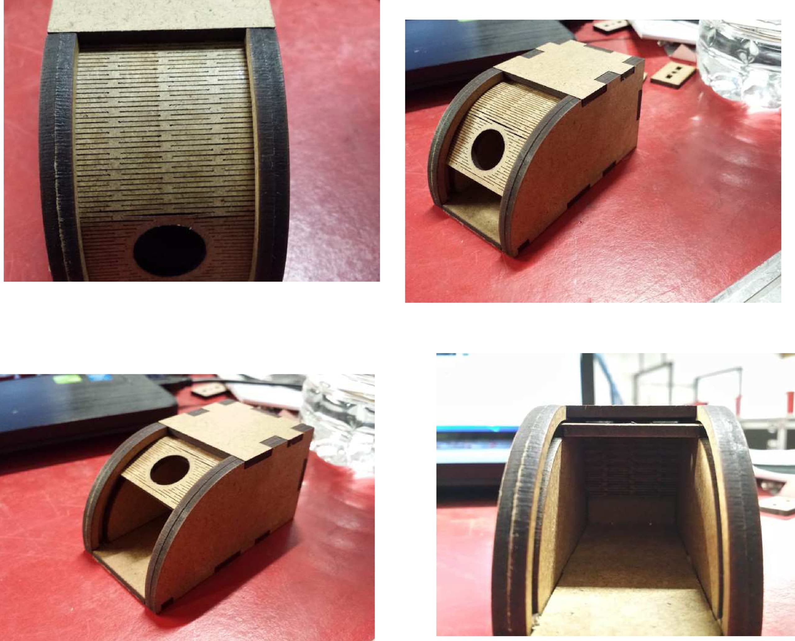 Flexible Tambour Door Box Laser Cut Vector File