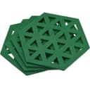 Conjunto de Porta-Copos Hexagonal Geométrico - Vetor de Corte a Laser (DXF, SVG)