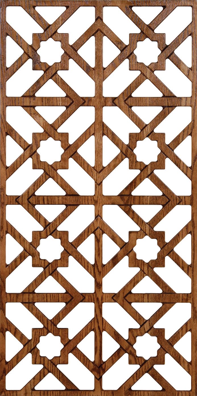 Geometric Lattice Grill Laser Cut Vector File (DXF)