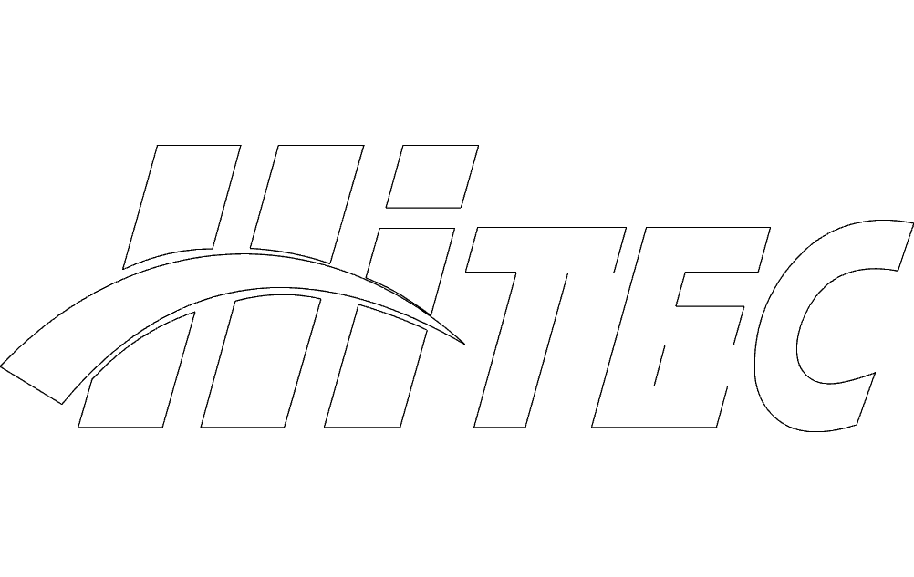 Hi-Tec Logo Vector Design for Laser Cutting DXF File