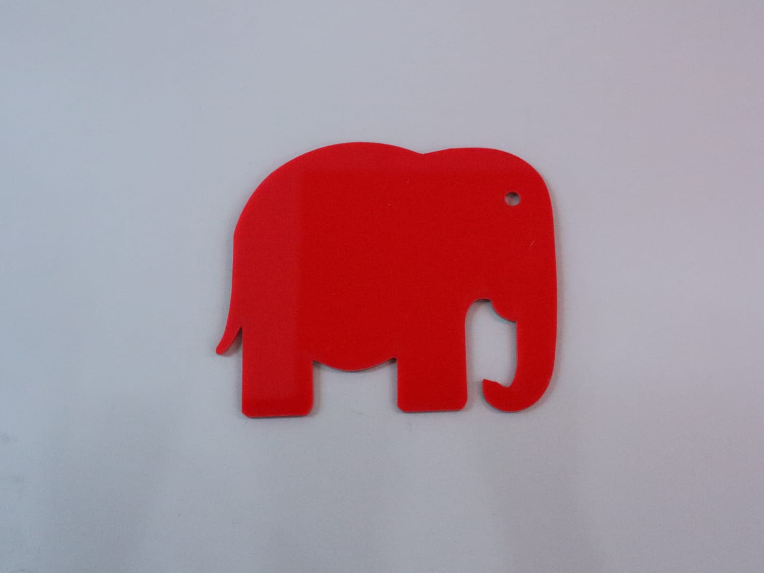 Minimalist Elephant Silhouette Laser Cut File (Vector)