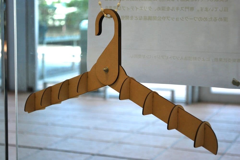 Modern DIY Wooden Hanger Laser Cut Vector File
