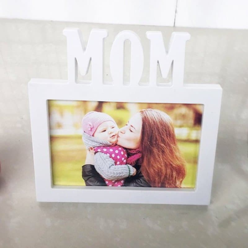MOM Photo Frame Laser Cut Vector File