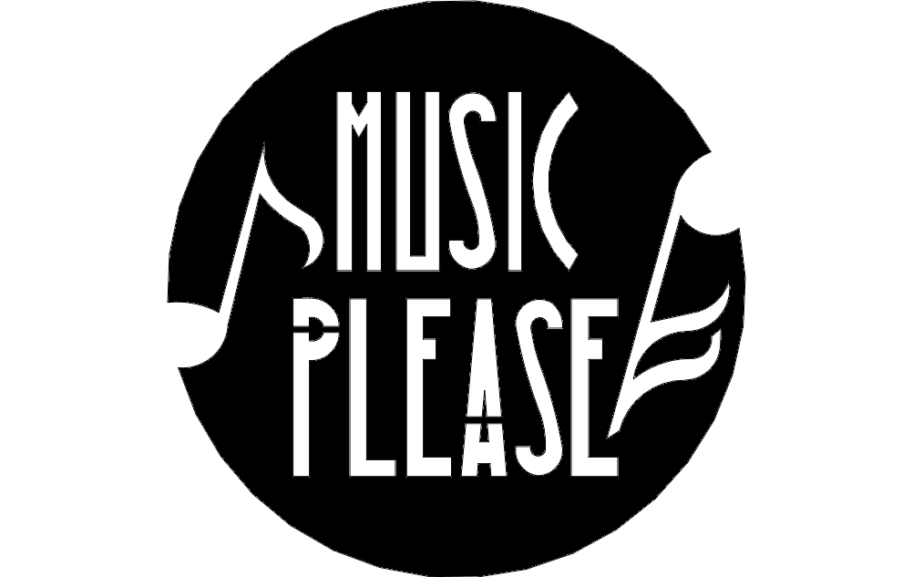 Music Please Circular Wall Art Vector File for Laser Cutting