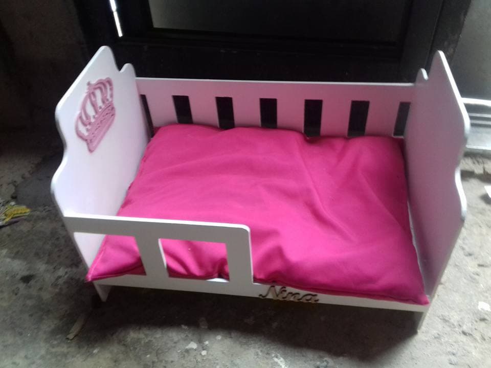Princess Pet Bed Laser Cut Vector Template (DWG, DXF)