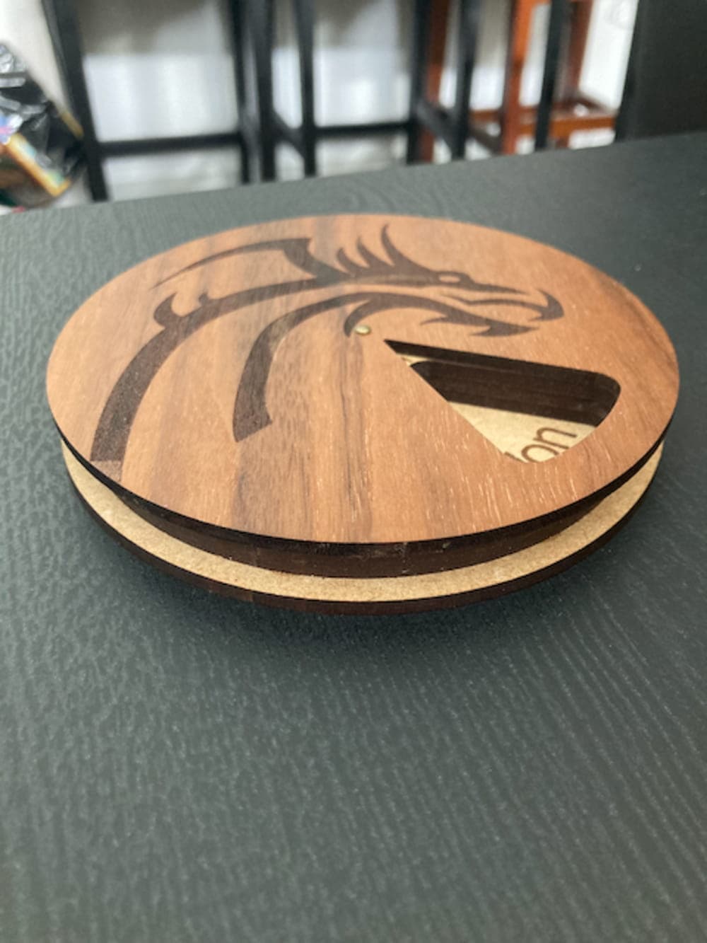 Rotating Dragon Pill Organizer Laser Cut SVG Vector File
