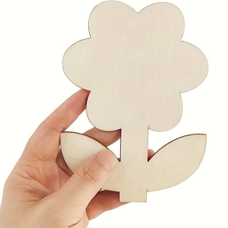Simple Flower Shape for Laser Cutting Vector File (SVG, DXF)