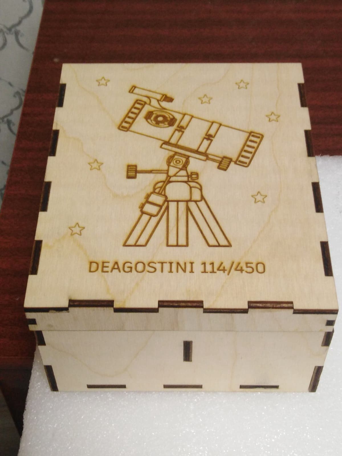 Telescope Storage Box Laser Cut Vector File