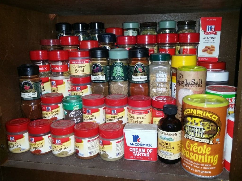 Tiered Spice Rack Organizer for Kitchen Laser Cut SVG File