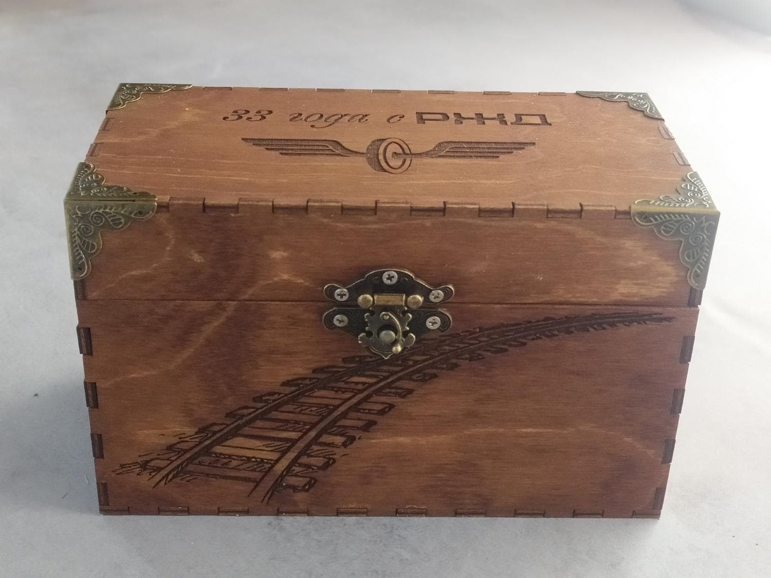 Vintage Style Keepsake Box Laser Cut Vector File