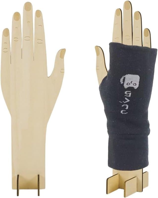 Wooden Hand Glove Display Stand Laser Cut Vector File