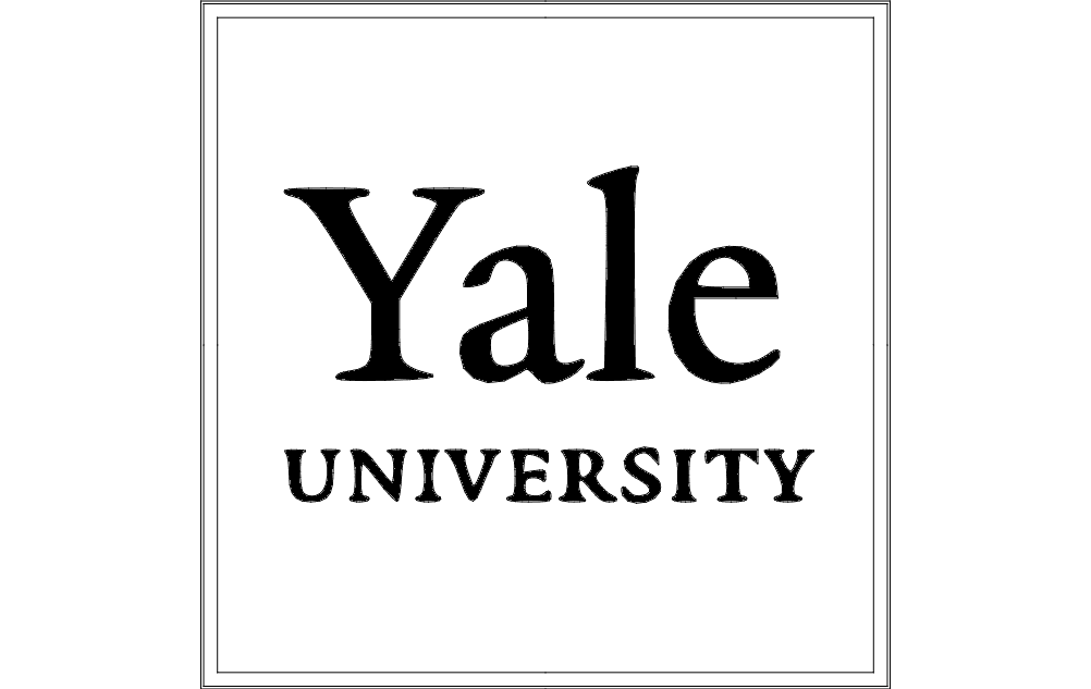 Yale University Logo Vector File for Laser Cutting DXF